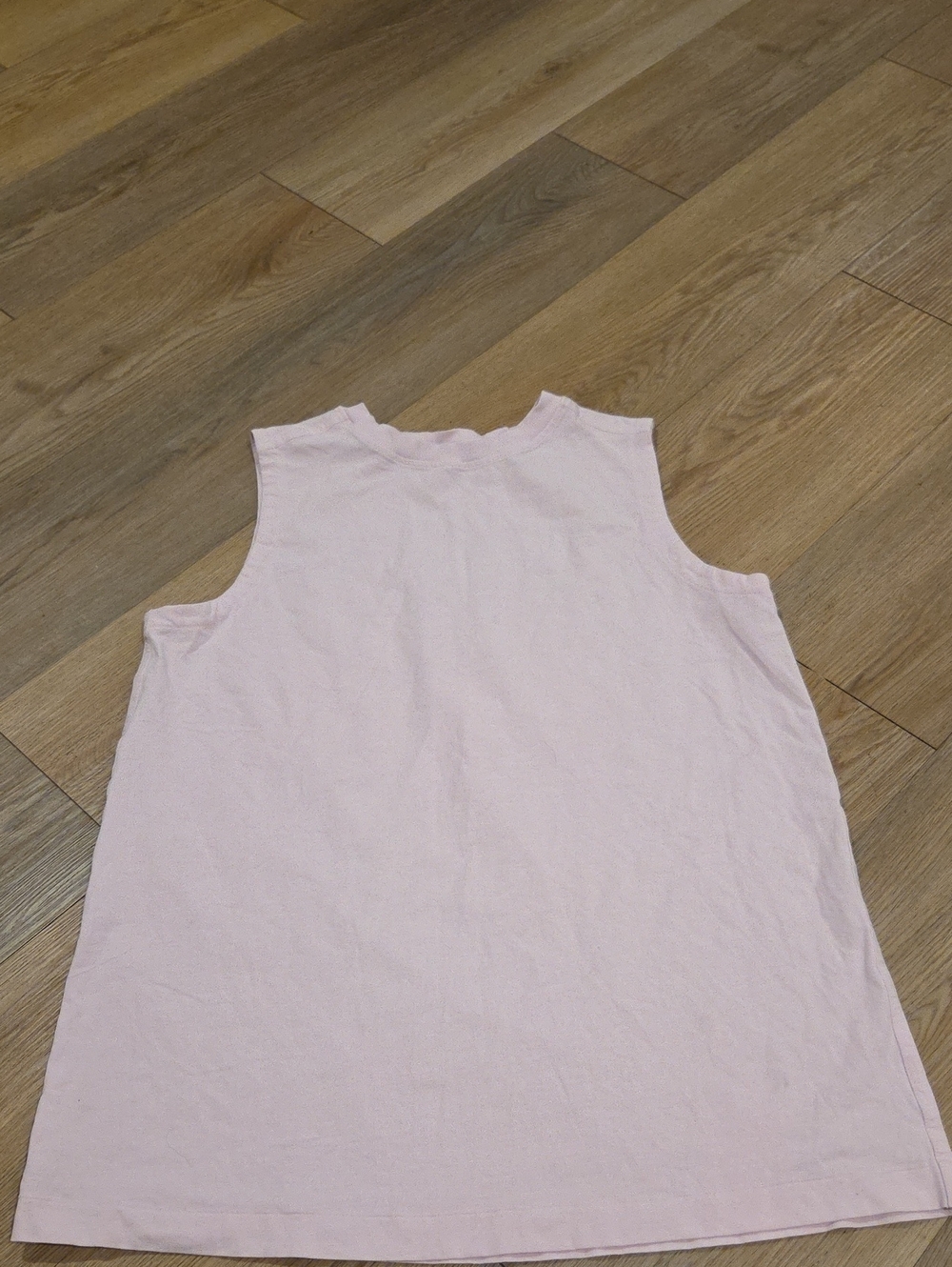 lululemon athletica Light Pink Crewneck Tank Top